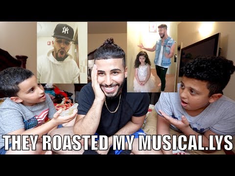 MY FAMILY ROASTED MY MUSICAL.LYS!!! BEST ROAST YET!!!