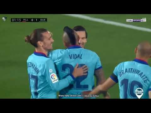 اهداف مباراة برشلونة وريال مايوركا 1-0 - عصام الشوالي - اليوم 13-6-2020