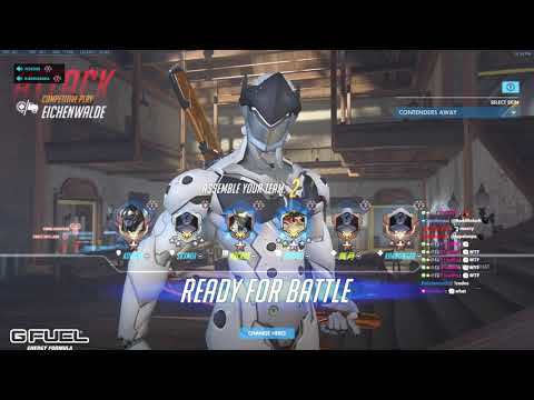 Overwatch Fastest Genji God Necros Destroys Whole Enemy Team As Genji