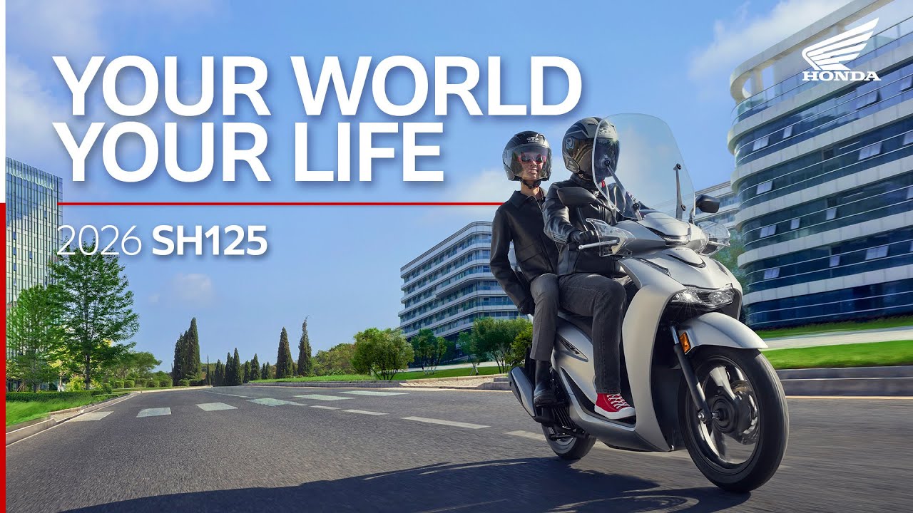 2026 SH125 | Scooter | Honda Motorcycles
