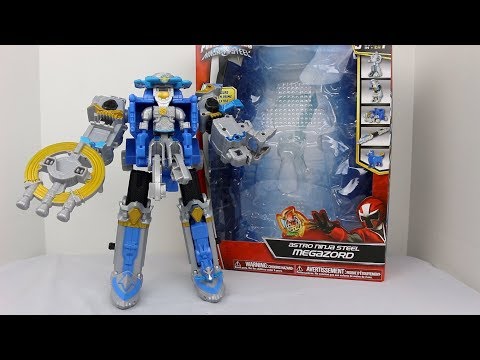 Astro Ninja Steel Megazord Review [Power Rangers Ninja Steel]