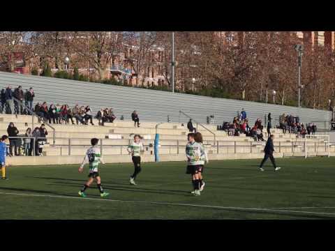 U.E.Sants Alevin "A" vs C.F. Sistrells - Gol Iker (2)