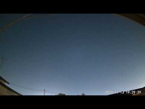 A estrela cadente desta noite 🌠 Fireball 2023-11-13 19:29 O fluxo norte finalmente explode. O segundo semestre é ampliado. #Estrela cadente #Bola de fogo em velocidade 1x de Tama Ward, cidade de Kawasaki