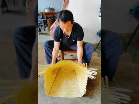 Ancient Handmade of Making Bamboo Crafts - Incredible Bamboo Woodworking Skills