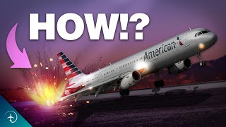 WHY did This Aircraft Suddenly ROLL OVER?! American Airlines flight 300