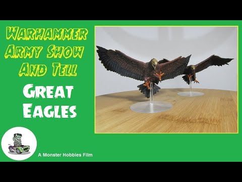 Age Of Sigmar Battlefield Show And Tell - The War Eagles Of Queen Helgar's Army