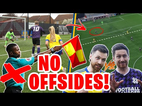 THE WORLD'S 1ST EVER NO OFFSIDES MATCH! - 16 GOALS!!!