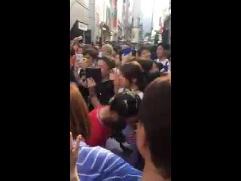 [FANCAM] 160806 Apink at Tokyo, Shibuya Surprise Event