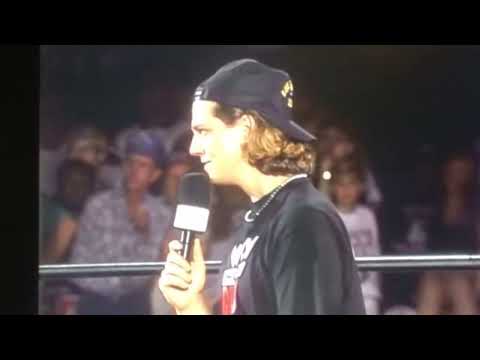 Miss WCW Monday Nitro Spring Break 1997 Pamela Rogers! with MTV VJ John Sencio - Mean Gene Okerlund