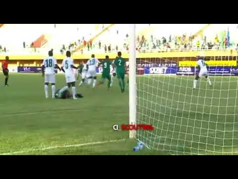 Le but d'Aissa Mandi face au Niger (0-2)