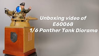 Diorama pro 1/6 figurky Panther Tank Diorama (Camouflage Version)
