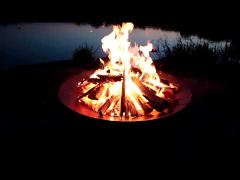 Fire Pit Art 36-Inch Asia Fire Pit Video