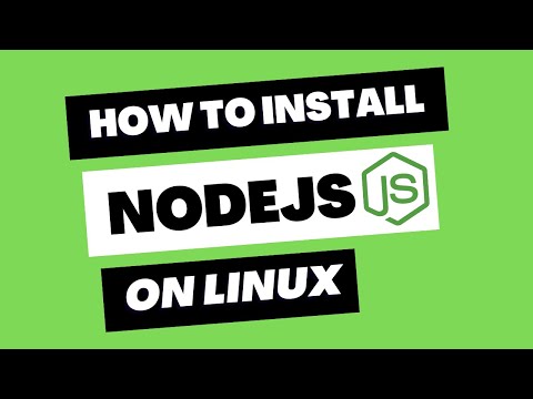 Video thumbnail for How to Install Node.js on Linux: A Step-by-Step Guide | NodeJs Linux Install