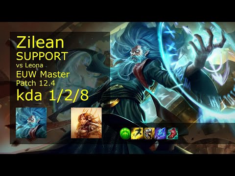 Rank 1 EUW Zilean: Support vs Leona