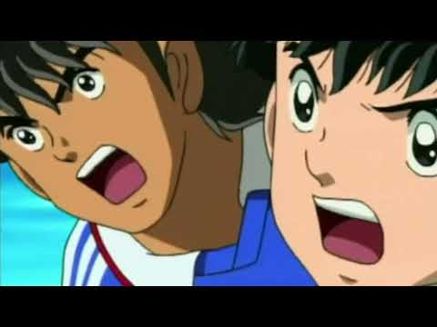 Tsubasa & Hyuga VS Müller