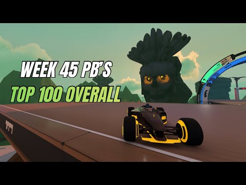 TOP 100 WORLD OVERALL - All PB’s | Trackmania Weekly Shorts Week 45