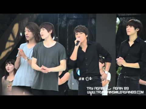 120814 런던올림픽선수 국민대축제 씨엔블루 엔딩리허설