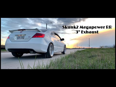8th Gen Civic Si Skunk2 Megapower RR 3" Exhaust HIGH QUALITY