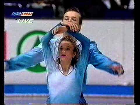 Elena Berezhnaya & Oleg Shliakhov LAT - 1995 European Figure Skating Championships Free Skate