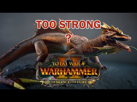 Ancient Salamander Over buffed? | Lizardmen vs Bretonnia & Norsca | Total War: Warhammer 2