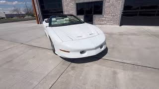1995 Pontiac Trans Am Convertible Walk Around