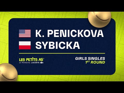 Les Petits As 2023 | Girls Singles 1R | Kristina Penickova vs Oliwia Sybicka