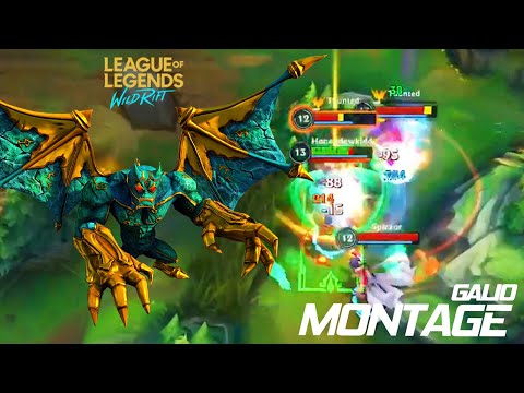 Wild Rift GALIO Montage - Best GALIO Plays | LoL Wild Rift Montage