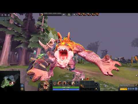 Dota 2 New 7.31 Patch Primal Beast Hero Review #short