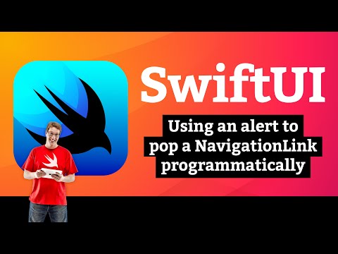 iOS 15: Using an alert to pop a NavigationLink programmatically – Bookworm SwiftUI Tutorial 10/10