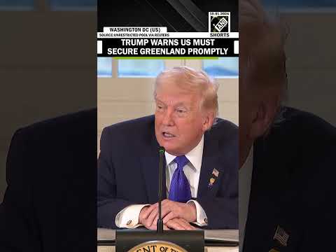 Trump says U.S. must secure Greenland to stop Russia or China takeover