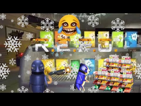 ⚠️👾SURVIVING THE SNOW STORM IRL IN REPO BY STOCKING UP👾⚠️