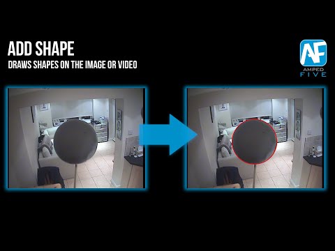 Add Shape: Draw Shapes on Images and Videos in Amped FIVE