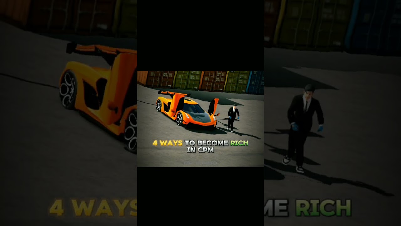 4 Ways to become Rich in CPM! #trendingshorts #carparkingmultiplayer