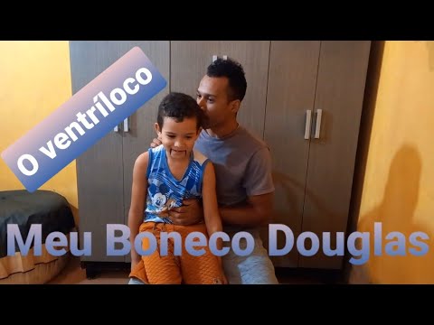 Meu Boneco Douglas, brincando com meu sobrinho. Como passar tempo brincando com as crianças