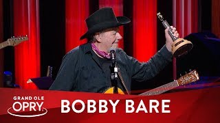Garth Brooks Surprises Bobby Bare | Opry Inductions &amp; Invitations | Opry