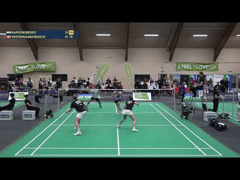 Match Point - Kapoor / Reddy vs Vestergaard / Busch - XD, SF - Slovenia Open 2023