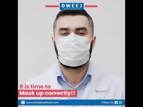 Dweej non-woven dust protection face mask