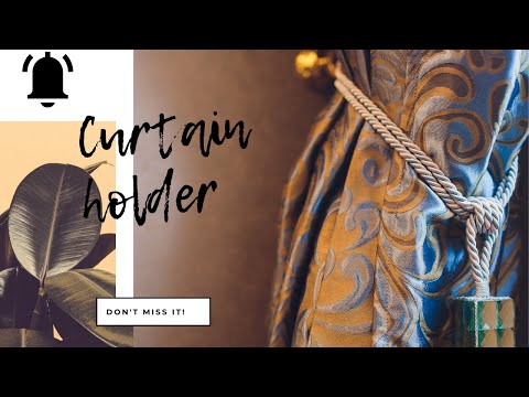 Curtain Tieback Clips Pack of 2