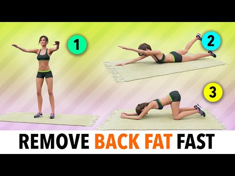 6 Easy Exercises To Remove Back Fat Fast