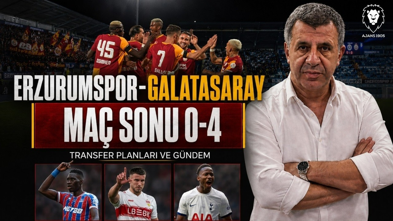 ERZURUMSPOR 0-4 GALATASARAY MAÇ SONU | Osimhen 2 Gol | Pape Sarr, Ismaila Sarr, Demirovic, Rashford