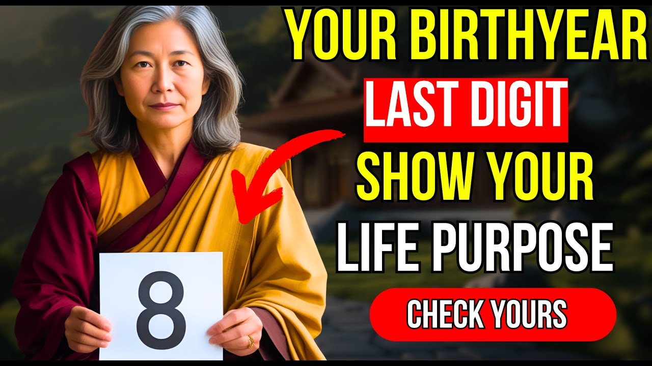 What The Last Digit of Your Birth Year Says about your Karma and Past Life ✨Buddhist Teachings