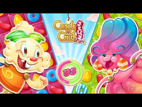 Candy Crush Jelly Saga Levels 1-137