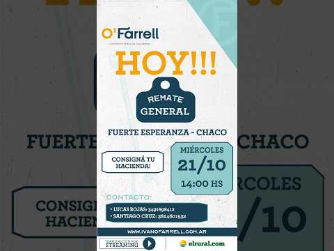 REMATE GENERAL, FUERTE ESPERANZA - CHACO