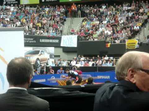 WTTC 2011: Timo Boll vs. Chen Qi (1st game)
