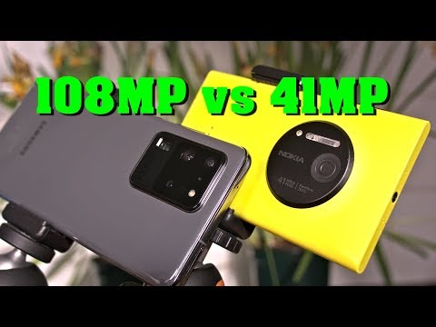 Samsung Galaxy S20 Ultra vs. Nokia Lumia 1020 - full-res comparison