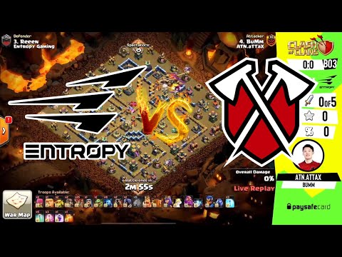 TRIBE GAMING VS ENTROPY GAMING | Coc tournament 2021