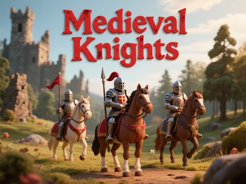 Medieval Knights | Knights For Kids | Medieval Armor | Knights History | Middle Ages | Castles | Kid