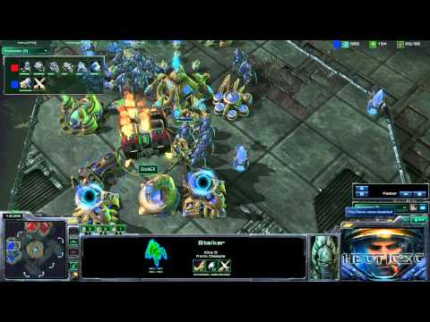 HD IL SC2 - GlobEX vs sMKevas - TvP - Slag Pits