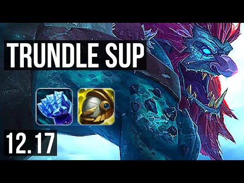 TRUNDLE & Kalista vs KARMA & Ez (SUP) | 65% winrate, 2/2/14 | KR Master | 12.17