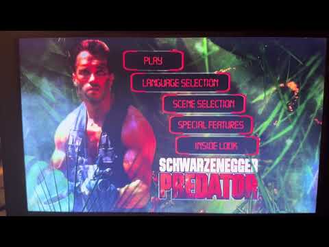 Predator 2004 DVD Menu walkthrough (Disc 1)
